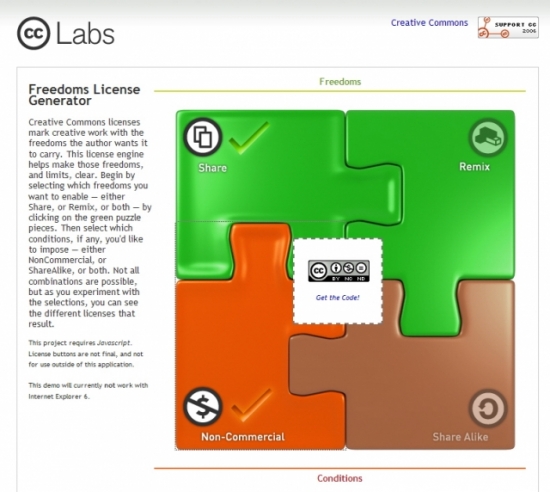 Freedoms License Chooser
