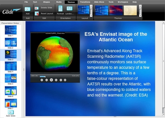 글라이드 프리젠터
