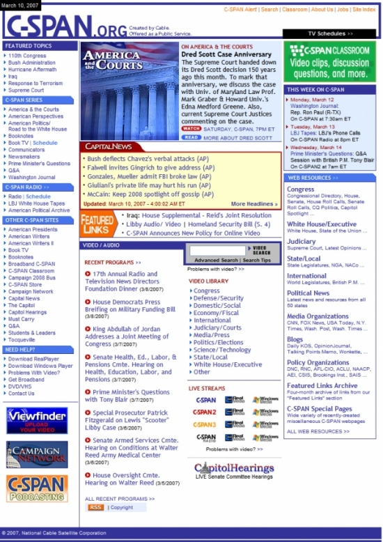 미국 연방의회중계방송국(C-SPAN)