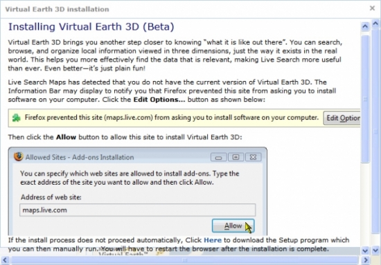 라이브서치맵 파이어폭스 플러그인
