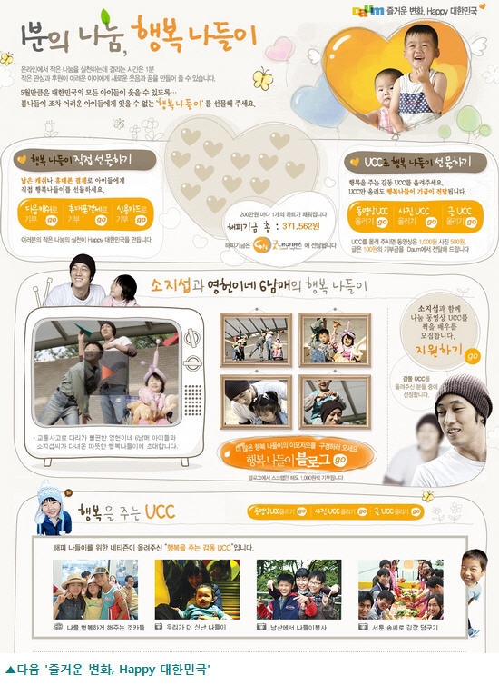 즐거운 변화 Happy 대한민국