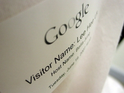 구글 방문증