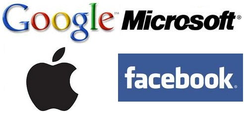 google-microsoft-apple-facebook