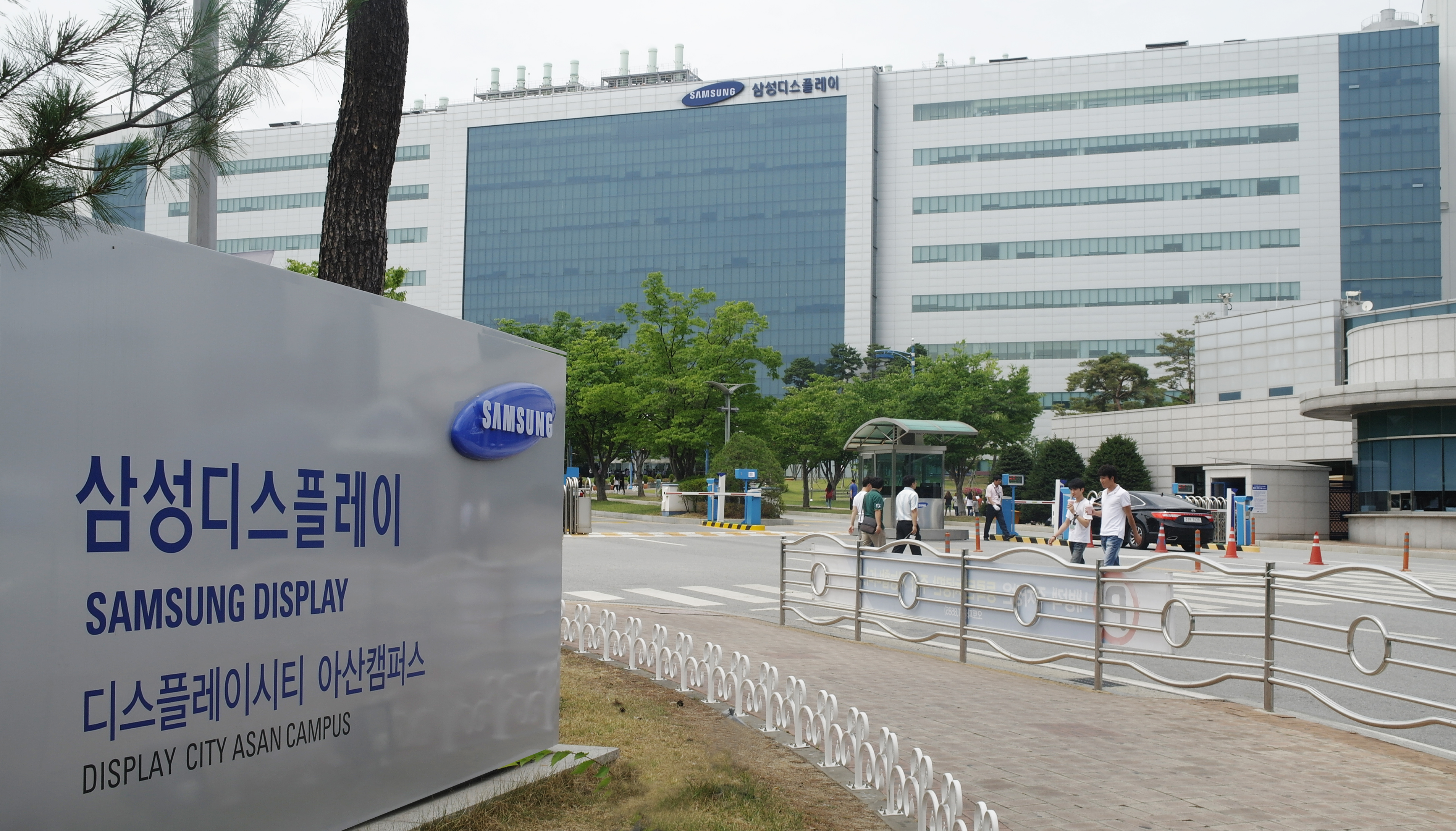 ▲  삼성디스플레이 천안 아산캠퍼스는 삼성의 차세대 디스플레이 생산 전초기지다./사진=삼성디스플레이