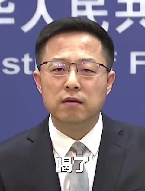 ▲ 자오리젠 중국 외교부 대변인