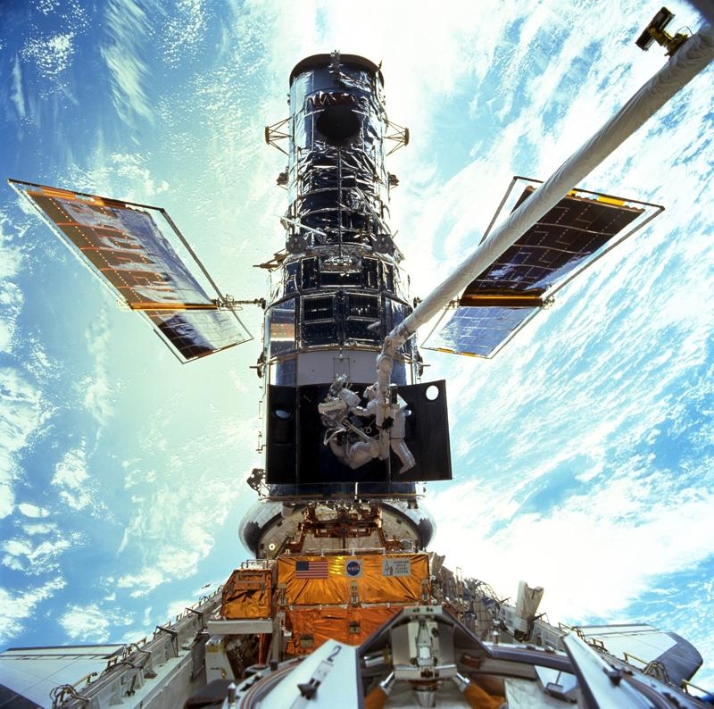 ▲ 허블 우주망원경(사진=NASA 홈페이지)