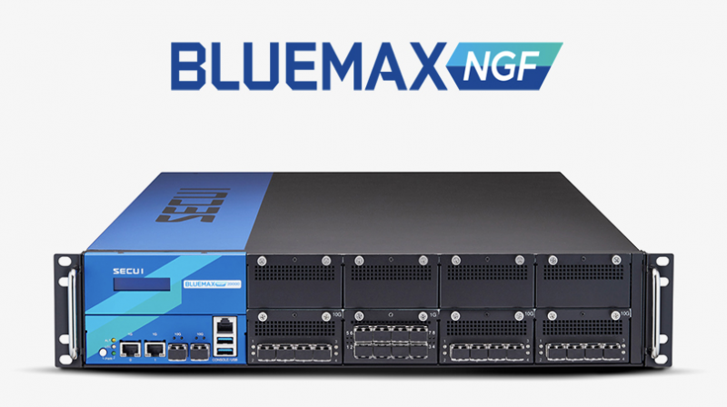 ▲ 시큐아이의 방화벽 제품 '블루맥스 NGF'.(사진=시큐아이 홈페이지)