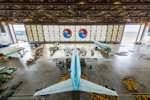서울 김포공항 인근 대한항공 본사에 위치한 격납고 / 사진 = 대한항공