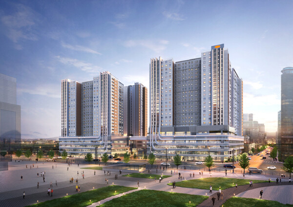 e편한세상 동대구역 센텀스퀘어_투시도 /사진 제공=DL이앤씨