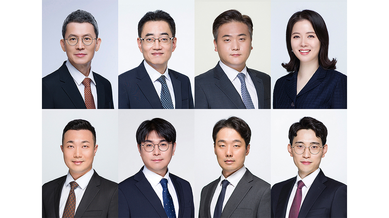 (왼쪽 위부터 시계 방향) 조찬영·김동욱·김종수·윤혜영·정성용·장재혁·양주열·송우용 변호사 /사진=법무법인 세종 제공 
