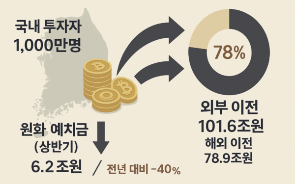 가상자산 시장 현황 /출처=금융정보분석원(FIU)의 가상자산사업자 실태조사, 이미지=최이담 기자 제작