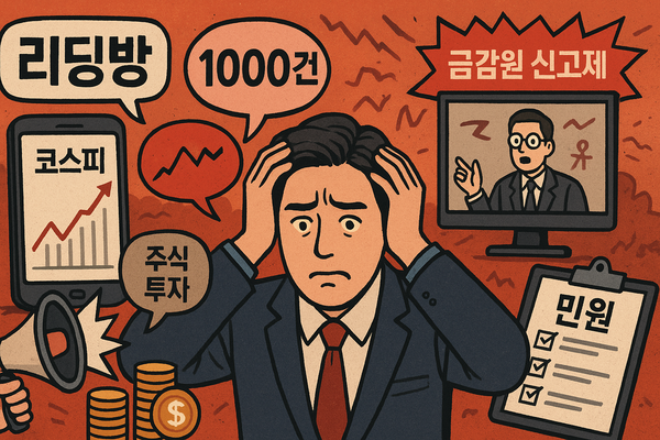 들끓는 주식 리딩방에 관한 이미지 /이미지 제작=챗GPT