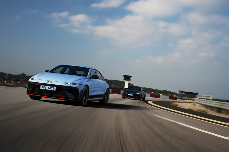 현대차 아이오닉6N 주행 모습/사진=현대차 제공