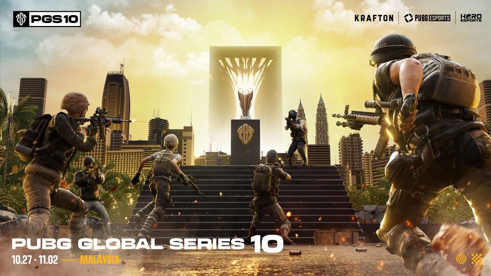 크래프톤이 27일 글로벌 e스포츠 대회 '펍지 글로벌 시리즈(PGS) 10번째 시즌을 개막했다. /사진 제공=크래프톤