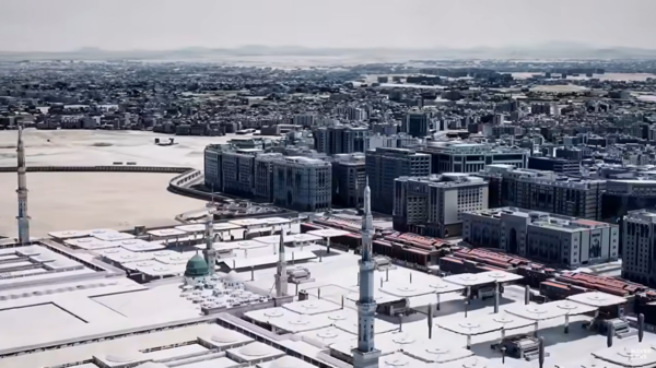 네이버가 사우디아라비아 메디나시에서 구현한 디지털트윈 플랫폼 /사진 제공= 네이버