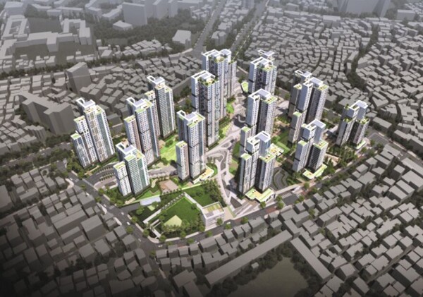 신풍역 더샵 조감도./사진=포스코이앤씨