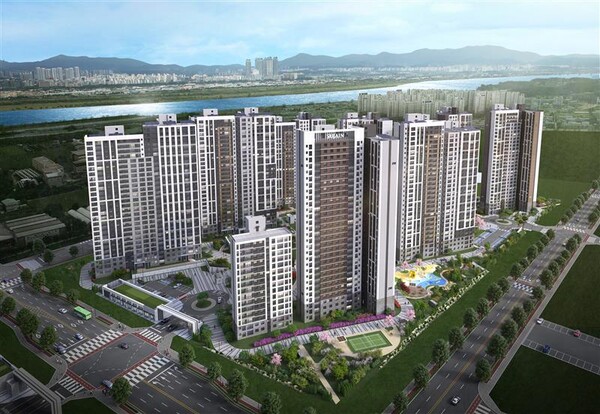 김포 풍무역세권 도시개발구역 B2블록에 들어설 '풍무역세권 수자인 그라센트' /사진 제공=BS한양