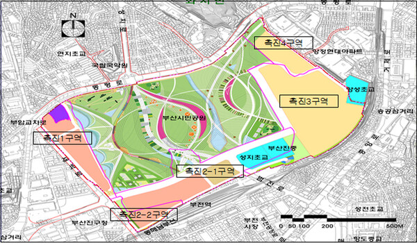 촉진1구역 위치도 /사진=부산시