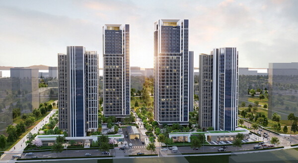 송도 한내들 센트럴리버 투시도 /사진=유승종합건설