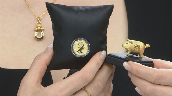 KT알파 쇼핑 '24K 순금 주얼리' 판매방송 화면 이미지 / 사진 제공 = KT알파 쇼핑