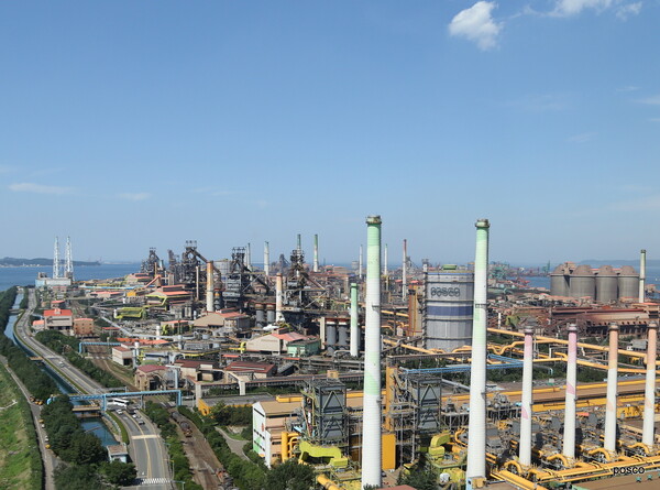 포항제철소 전경./사진=포스코