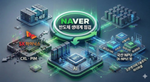 [네이버 반도체 전략]② SK하이닉스·K-NPU와 AI 인프라 새판 짠다 - 뉴스 썸네일 이미지