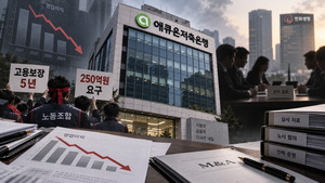 전환위 가동 애큐온...한화생명 편입 앞둔 김희상號 수익 회복 '먹구름' - 뉴스 썸네일 이미지